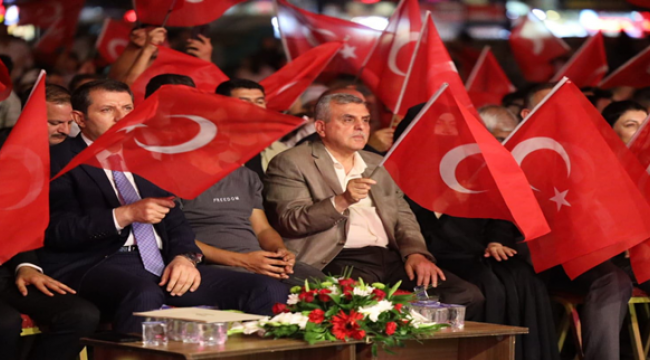 Başkan Beyazgül, "Halkımız Vatanına, Bayrağına ve Cumhurbaşkanına Sahip Çıkmıştır"