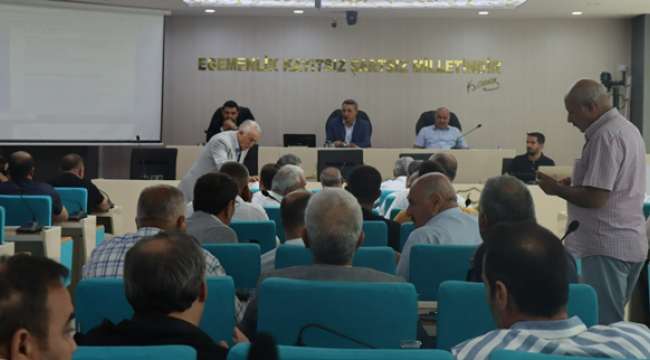 Büyükşehir Belediyesi Temmuz Ayı Meclis Toplantısı Başladı
