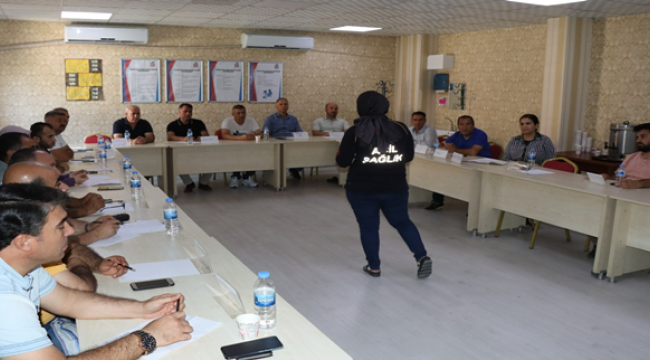 Büyükşehir Personellerine Sağlık Eğitimi  