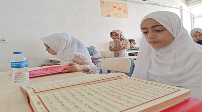 Eyyübiyeli Çocuklar Yaz Kurslarıyla Mutlu
