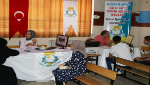 Haliliye Belediyesi Tercih Destek Merkezi Hizmette