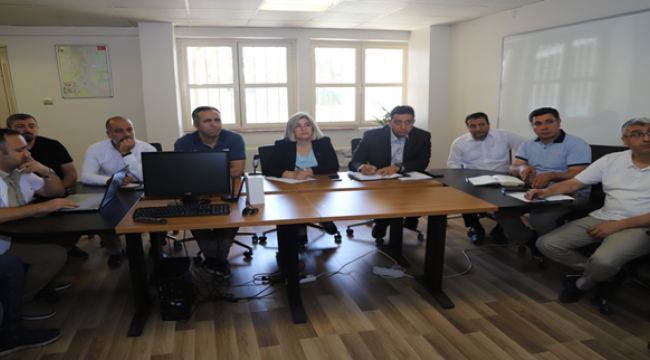 Hastane değerlendirme toplantısı yapıldı