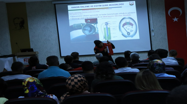 İtfaiye'den ''Hayat Kurtaran'' Eğitim Semineri