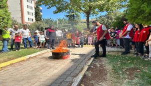 İtfaiye'den Yangın Tatbikatı 