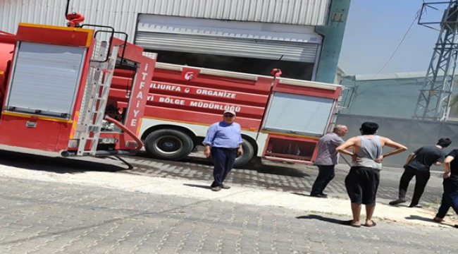 OSB'de fabrika yangını