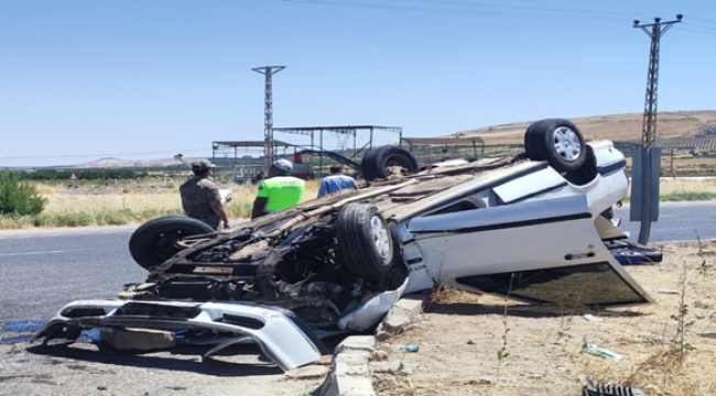 Şanlıurfa- Bozova yolunda kaza, 6 yaralı