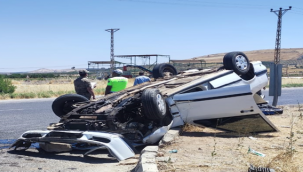 Şanlıurfa- Bozova yolunda kaza, 6 yaralı