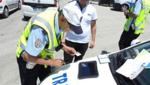 Şanlıurfa'da 320 araç sürücüsüne 603 bin lira ceza kesildi