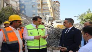 Şanlıurfa'da enkaz kaldırma ve yıkım işlemlerinde %35 seviyesine ulaşıldı