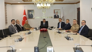 Şanlıurfa'da İl Güvenlik ve Asayiş Koordinasyon toplantısı gerçekleşti