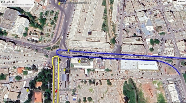 Şanlıurfa'da  Otobüs güzergahları değişti