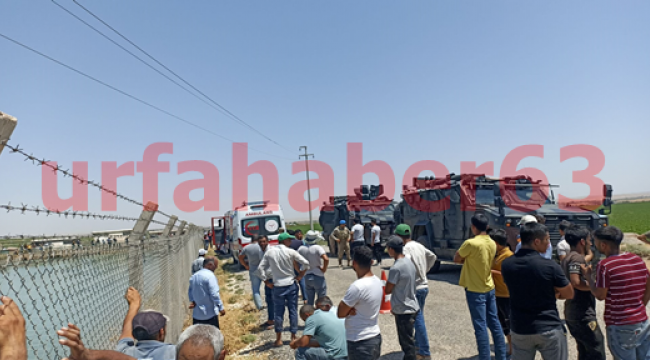 Şanlıurfa'da otomobil sulama kanalına düştü!