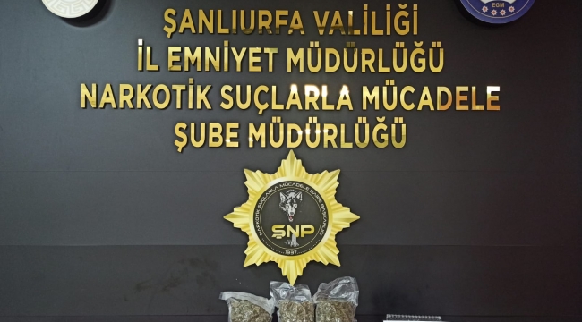 Urfa'da çok sayıda uyuşturucu ele geçirildi 