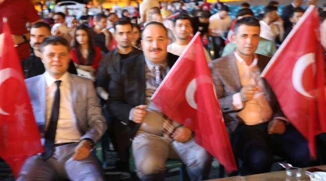 Viranşehir'de 15 Temmuz demokrasi ve milli birlik günü coşkuyla kutlandı 