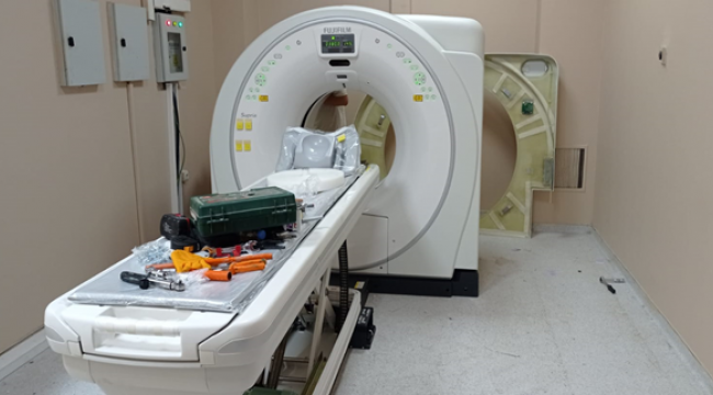 Acil servis iki tomoğrafi cihazı ile hizmet verecek