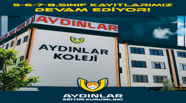 Aydınlar koleji size yeter