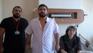 Aynı anda iki operasyon yapılan hasta hayata tutundu