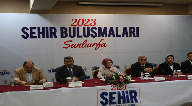 Bakan  Göktaş, Şanlıurfa'da STK'larla bir araya geldi