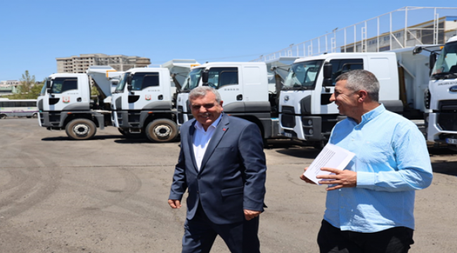 Başkan Beyazgül, " Filoya Kattığımız Yeni Araçlarımız Şehrimize Hayırlı Olsun"