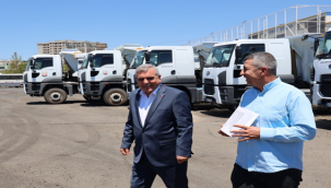 Başkan Beyazgül, " Filoya Kattığımız Yeni Araçlarımız Şehrimize Hayırlı Olsun"