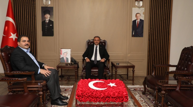 Başkan Canpolat'tan Vali ve Emniyet Müdürüne Ziyaret 