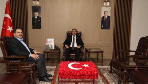 Başkan Canpolat'tan Vali ve Emniyet Müdürüne Ziyaret 