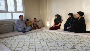 Başkan Ekinci'den çat kapı ev ziyaretleri 