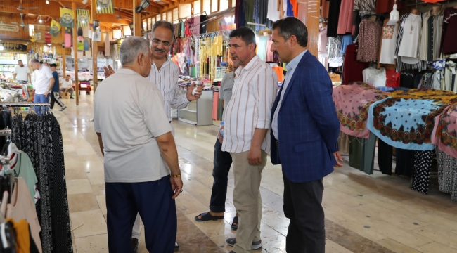 Başkan Mehmet Kuş ve Meclis Üyeleri Esnafla Buluştu