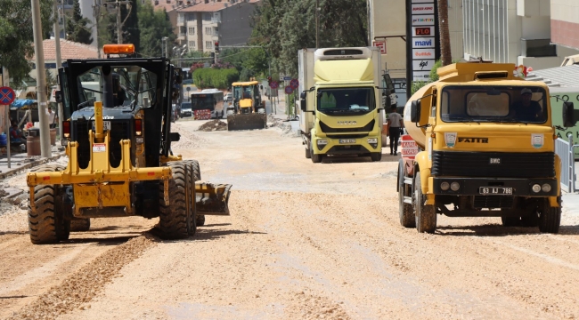 Büyükşehir'den deforme olan yollarda sil baştan düzenleme