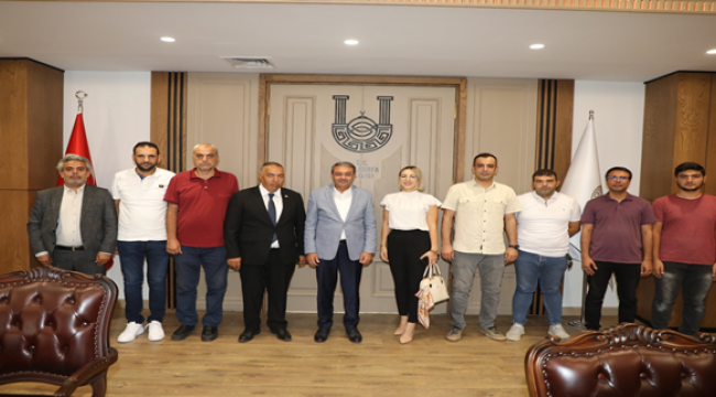 Çalışan Gazeteciler Cemiyetinden Vali Şıldak'a ziyaret