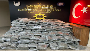 Durdurulan araçta 177 kilogram skunk ele geçirildi