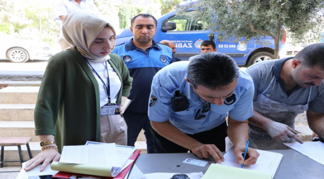 Haliliye Zabıtasından Fırınlara Baca ve Gramaj Denetimi 