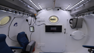 Hiperbarik oksijen tedavi merkezi açıldı