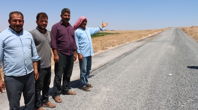 Kırsal yollar Büyükşehir ile asfaltlanıyor 