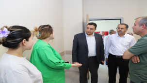 Sağlık Müdürü Solmaz; Suruç'ta ki sağlık tesisleri yerinde değerlendirdi