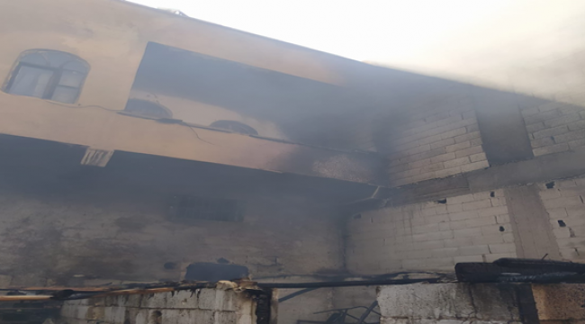 Şanlıurfa'da mesken yangını