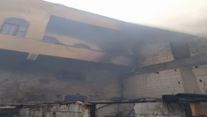 Şanlıurfa'da mesken yangını