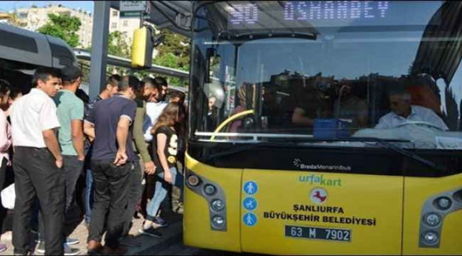 Şanlıurfa'da toplu taşımaya zam geldi