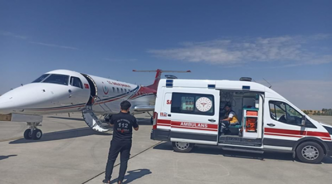 Şanlıurfa'da uçak 3 bebek için havalandı!