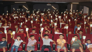 Şanlıurfalı Çocuklar Dijital Sinemayı Çok Sevdi