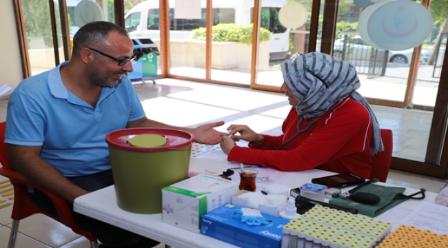 Solmaz; Hava sıcaklığı kan bağışını etkileyemez