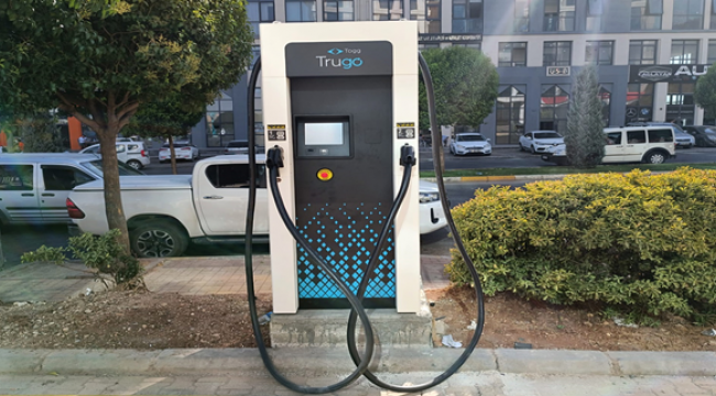 ŞUTSO'da Trugo Elektrikli Otomobil Şarj İstasyonu Kuruldu