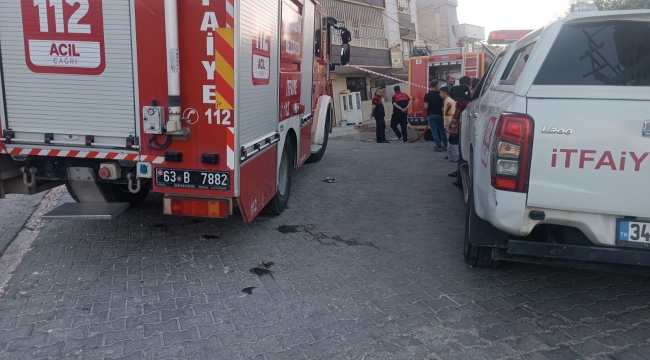 Urfa'da yangın korkuttu 
