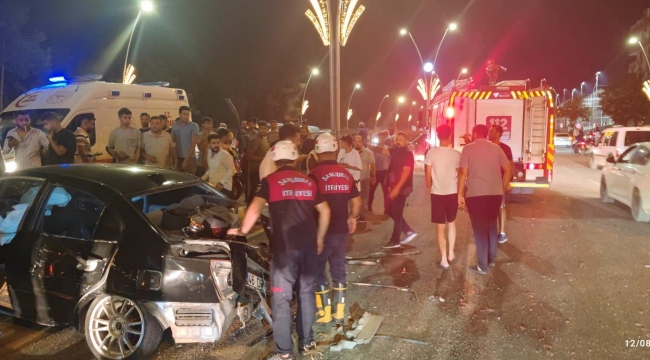 Urfa'da zincirleme kaza, 4 yaralı 