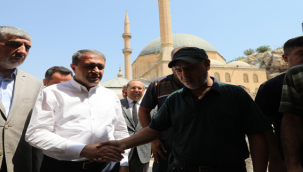 Vali Şıldak, Balıklıgöl platosunda vatandaşlarla bir araya geldi