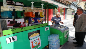 Başkan Beyazgül'den esnaf ziyareti