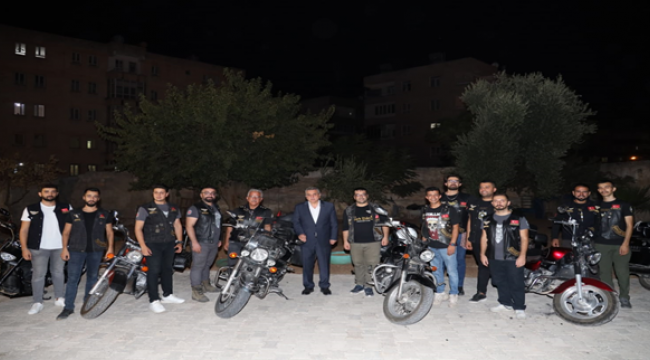 Başkan Beyazgül, Motor Tutkunlarıyla Bir Araya Geldi