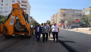 Başkan Beyazgül sahada devam eden çalışmaları inceledi