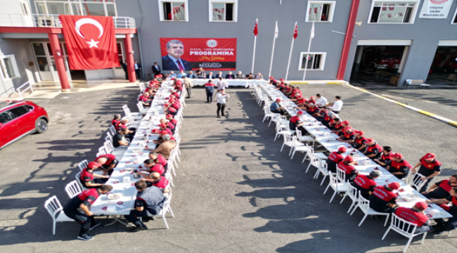 Başkan Beyazgül, "Tüm İtfaiye Erlerimizle İftihar Ediyoruz"