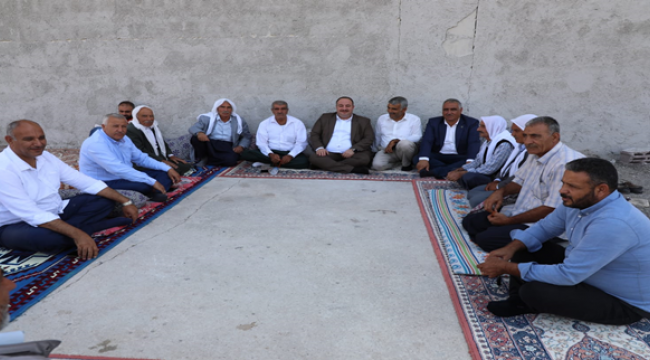 Başkan Ekinci, her zaman hemşehrileriyele  iç içe